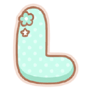 อักษรพาสเทลแสนหวาน (พร้อมไอคอนน่ารัก) รูปที่ 12