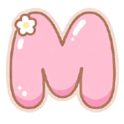 อักษรพาสเทลแสนหวาน (พร้อมไอคอนน่ารัก) รูปที่ 13