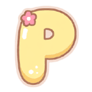 อักษรพาสเทลแสนหวาน (พร้อมไอคอนน่ารัก) รูปที่ 16
