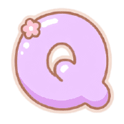 อักษรพาสเทลแสนหวาน (พร้อมไอคอนน่ารัก) รูปที่ 17