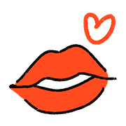 38Rabbit Handdrawn Heart Bunny Emojis รูปที่ 37