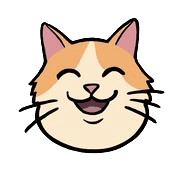 Hand-Drawn Munchkin Cat Emoji
