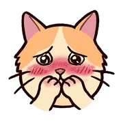 Hand-Drawn Munchkin Cat Emoji รูปที่ 10