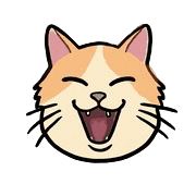 Hand-Drawn Munchkin Cat Emoji รูปที่ 12
