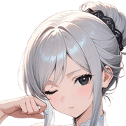 Silver-Haired Beauty Emojis รูปที่ 6