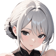 Silver-Haired Beauty Emojis รูปที่ 9