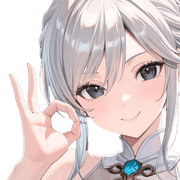 Silver-Haired Beauty Emojis รูปที่ 21