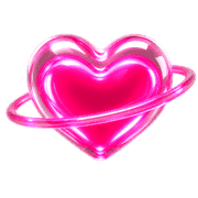 Neon Y2K Puffy Heart Emoji รูปที่ 6
