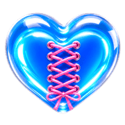 Neon Y2K Puffy Heart Emoji รูปที่ 17