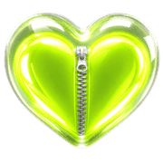 Neon Y2K Puffy Heart Emoji รูปที่ 26