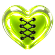 Neon Y2K Puffy Heart Emoji รูปที่ 29