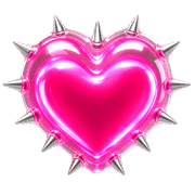 Neon Y2K Puffy Heart Emoji รูปที่ 40