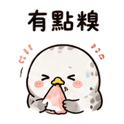 鈕扣海豹雀｜棉夢日常確認 – LINE表情貼 預覽 6