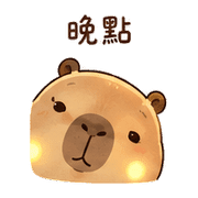 微光水豚｜日常問候 預覽 10