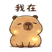 微光水豚｜日常問候 預覽 11