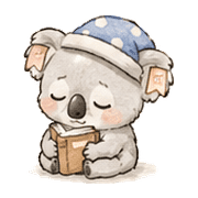手繪書本無尾熊 預覽 9