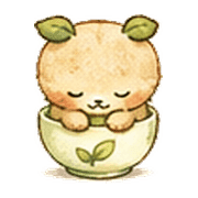 手繪茶葉小熊 預覽 5