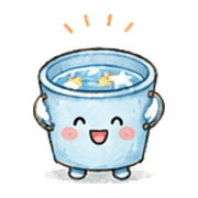 手繪小水桶 預覽 3
