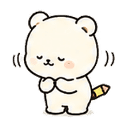 線條便條熊無字表情貼 0804-04 預覽 9